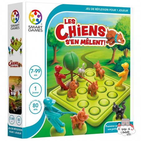 Les Chien s'en Mêlent - SMT-SG427FR - Smart - Jeux de logique - Le Nuage de Charlotte