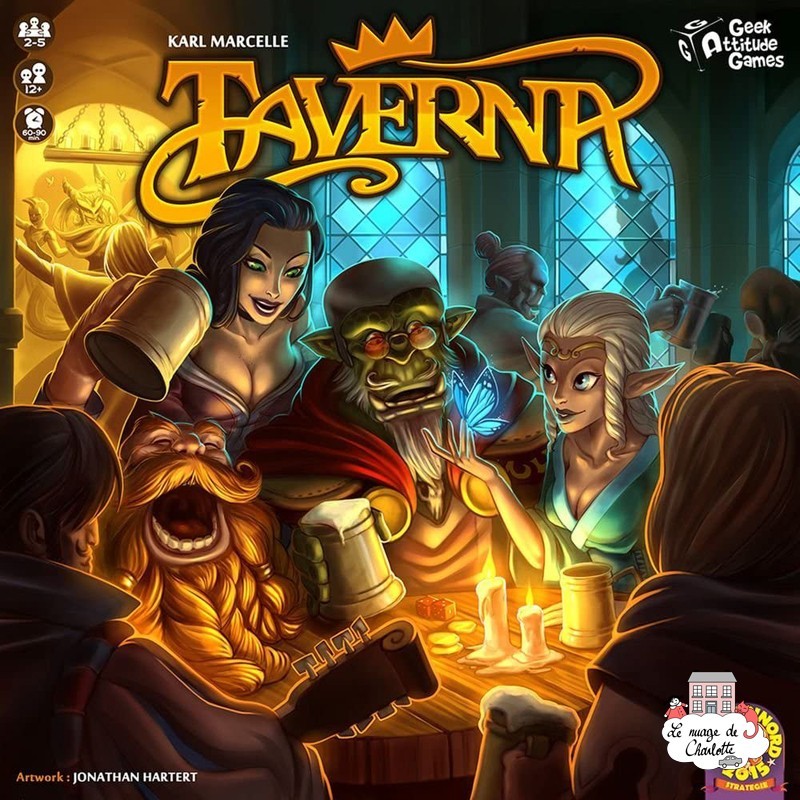 Taverna - GAG-TAV-FR - Geek Attitude Games - Board Games - Le Nuage de Charlotte