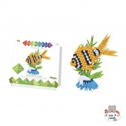 Creagami Poisson S - CRE-9178712 - CreativaMente - Origami - Le Nuage de Charlotte