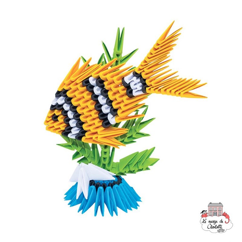 Creagami Fish S - CRE-9178712 - CreativaMente - Origami - Le Nuage de Charlotte