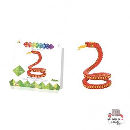 Creagami Serpent S - CRE-9178711 - CreativaMente - Origami - Le Nuage de Charlotte