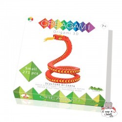 Creagami Serpent S - CRE-9178711 - CreativaMente - Origami - Le Nuage de Charlotte