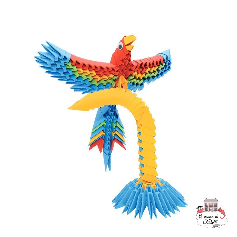 Creagami Parrot S - CRE-9178713 - CreativaMente - Origami - Le Nuage de Charlotte