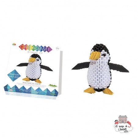 Creagami Pinguin M - CRE-9178721 - CreativaMente - Origami - Le Nuage de Charlotte