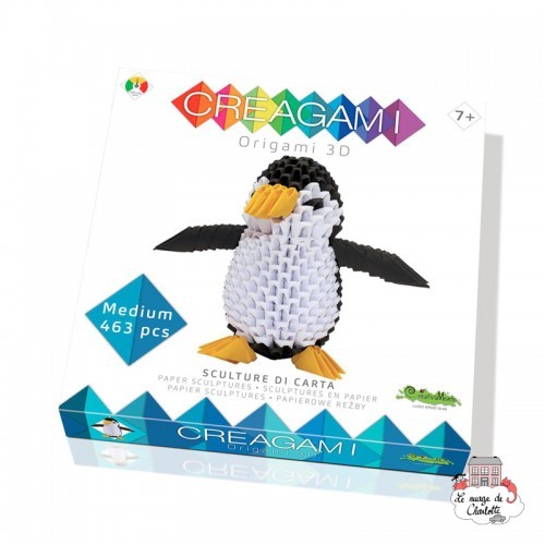 Creagami Pinguin M - CRE-9178721 - CreativaMente - Origami - Le Nuage de Charlotte