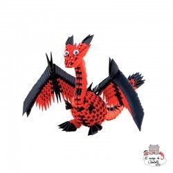 Creagami Dragon M - CRE-9178723 - CreativaMente - Origami - Le Nuage de Charlotte