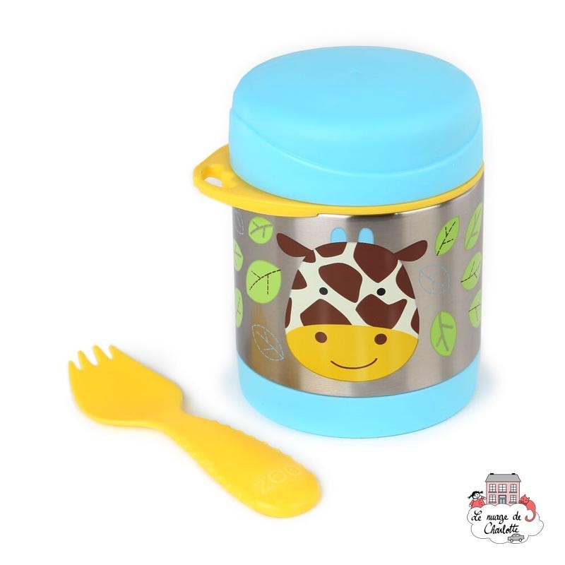 Zoo Insulated food jar - Giraffe - SKP-252380 - Skip Hop - Insulated container - Le Nuage de Charlotte