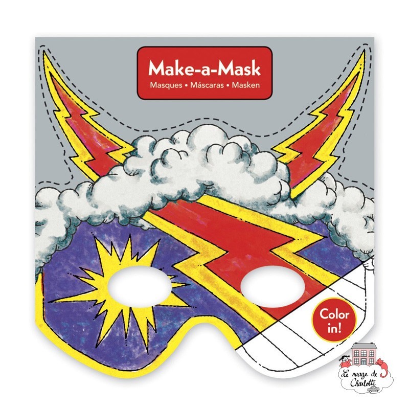 Acheter Make-a-Mask - Super héros! (20 masques) - Atelier dessins e
