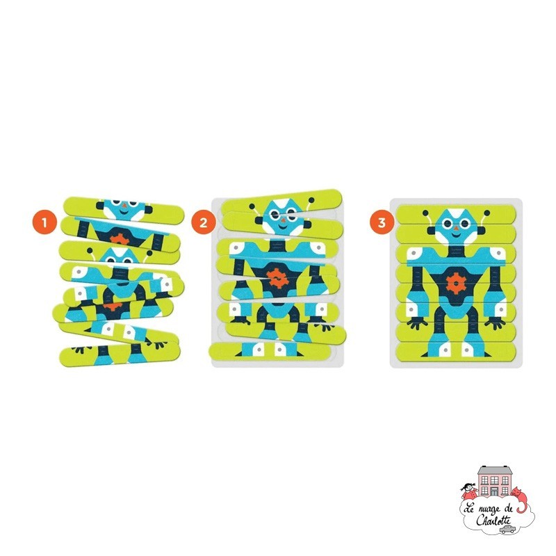 Robotics Lab - Set de puzzles sur plateau - MUD-9780735354005 - Mudpuppy - Puzzles et casse-têtes - Le Nuage de Charlotte