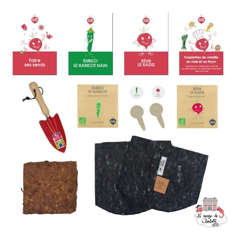 Gardener's apprentice kit - LPR-K003 - Les Petits Radis - Nature and discoveries - Le Nuage de Charlotte