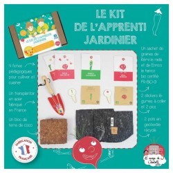 Kit de l'apprenti jardinier - LPR-K003 - Les Petits Radis - Nature et découvertes - Le Nuage de Charlotte