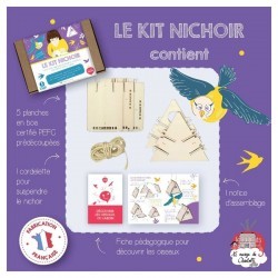 Kit Nichoir - LPR-K004 - Les Petits Radis - Nature et découvertes - Le Nuage de Charlotte