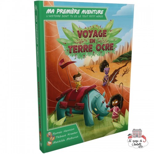 Ma Première Aventure - Voyage en Terre Ocre - GAM-GAM013VO - GameFlow - Livres d'Activités - Le Nuage de Charlotte