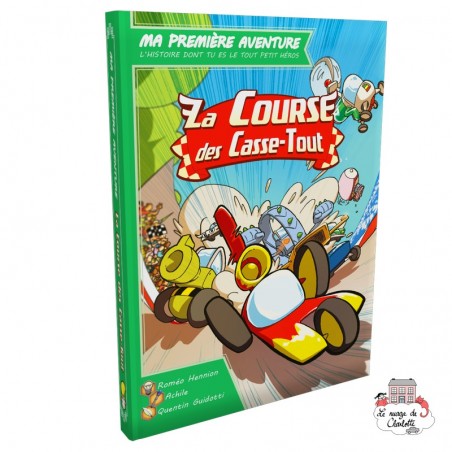 Ma Première Aventure - La Course des Casse-Tout - GAM-GAM016CO - GameFlow - Activity Books - Le Nuage de Charlotte