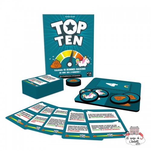 Top Ten - COG-INT0165 - Cocktail Games - pour les plus grands - Le Nuage de Charlotte