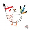 Sioou tatoo Lovely Indian bird (x5) - SIO-KC10 - Sioou - Temporary Tattoos - Le Nuage de Charlotte