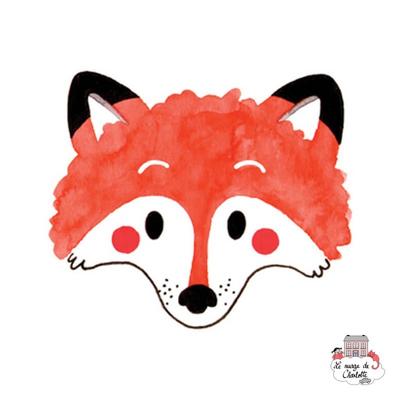 Sioou Lovely tatoo Fox (x5) - SIO-KC09 - Sioou - Temporary Tattoos - Le Nuage de Charlotte