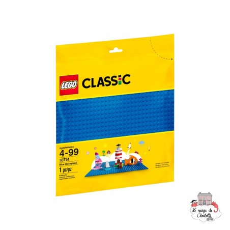 La plaque de base bleue - LEG-10714 - Lego - Briques Lego et autres - Le Nuage de Charlotte