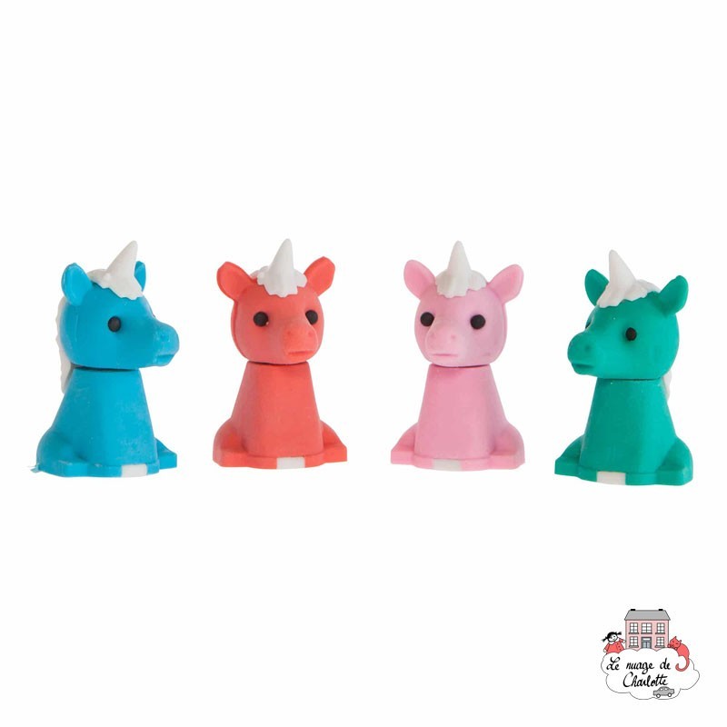 Tiger Tribe’s Unicorn Erasers - TTE-1409 - Tiger Tribe - Erasers - Le Nuage de Charlotte