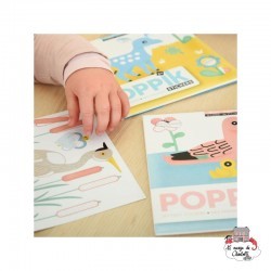 Mes Premières Gommettes - La rivière - POP-BABY002 - Poppik - Stickers et gommettes - Le Nuage de Charlotte