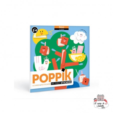 Mes Premières Gommettes - La nature - POP-BABY005 - Poppik - Stickers et gommettes - Le Nuage de Charlotte