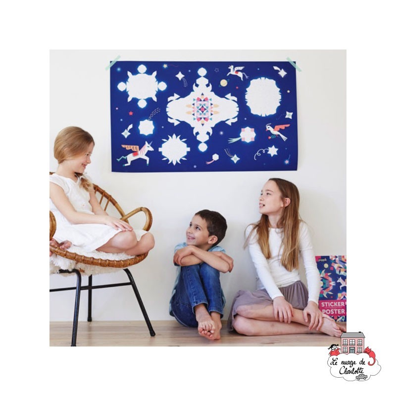 Creative Stickers - Constellation - POP-PIX007 - Poppik - Stickers and gommettes - Le Nuage de Charlotte