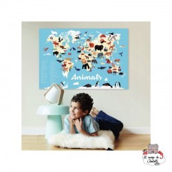 Discovery Stickers - Animals of the world - POP-DIS003 - Poppik - Stickers and gommettes - Le Nuage de Charlotte