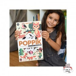 Discovery Stickers - Forest - POP-DIS010 - Poppik - Stickers and gommettes - Le Nuage de Charlotte