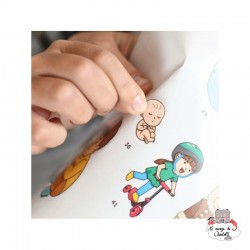 Discovery Stickers - Human Body - POP-DIS011 - Poppik - Stickers and gommettes - Le Nuage de Charlotte