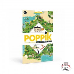 Discovery Stickers - France - POP-DIS015 - Poppik - Stickers and gommettes - Le Nuage de Charlotte