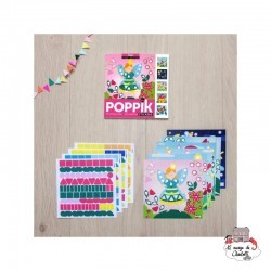 My Sticker Cards - Magic - POP-MAGIC - Poppik - Stickers and gommettes - Le Nuage de Charlotte