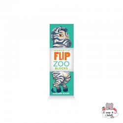 Magnetic Flip Zoo Blocks - Animaux d'Afrique - CCR-2909-1 - Crocodile Creek - Éléments magnétiques - Le Nuage de Charlotte