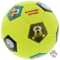 Balle Soccer - Animalia, taille 2 - CCR-2218-3 - Crocodile Creek - Balles - Le Nuage de Charlotte