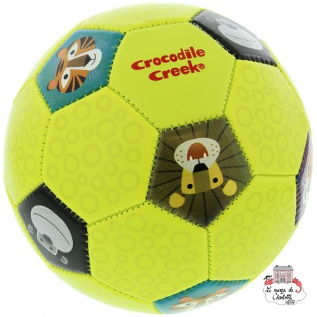 Balle Soccer - Animalia, taille 2 - CCR-2218-3 - Crocodile Creek - Balles - Le Nuage de Charlotte