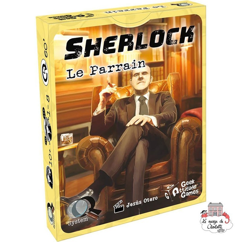 Q System - Sherlock - Le Parrain - GAG-Q-FRb - Geek Attitude Games - Board Games - Le Nuage de Charlotte