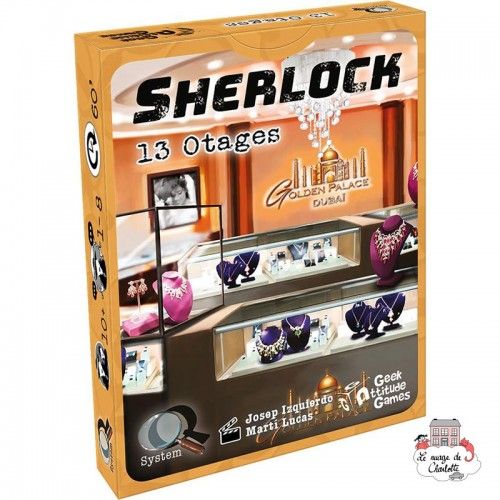 Q System - Sherlock - 13 Otages - GAG-Q-FRd - Geek Attitude Games - Jeux de société - Le Nuage de Charlotte