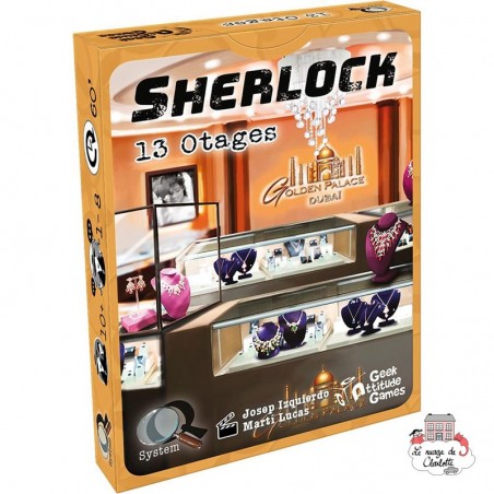 Q System - Sherlock - 13 Otages - GAG-Q-FRd - Geek Attitude Games - Board Games - Le Nuage de Charlotte