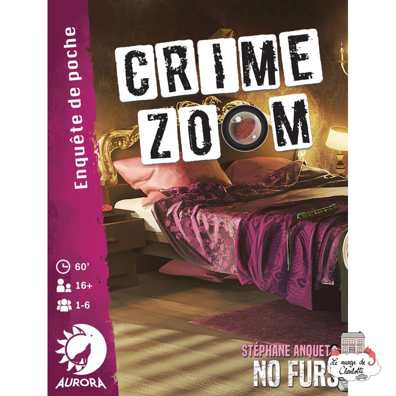 Crime Zoom – No Furs - AUR-01352 - Aurora Games - Jeux de société - Le Nuage de Charlotte