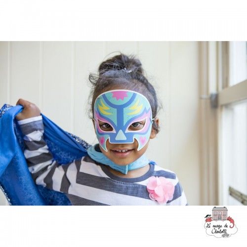 Paper Masks - Pack Action - TTE-6-0603 - Tiger Tribe - Atelier dessins et peintures - Le Nuage de Charlotte