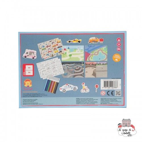 Sticker World - On the move - TTE-6-0225 - Tiger Tribe - Stickers and gommettes - Le Nuage de Charlotte