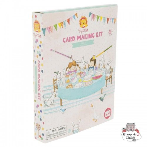 Card Making Kit - Party - TTE-14-009 - Tiger Tribe - Creative boxes - Le Nuage de Charlotte