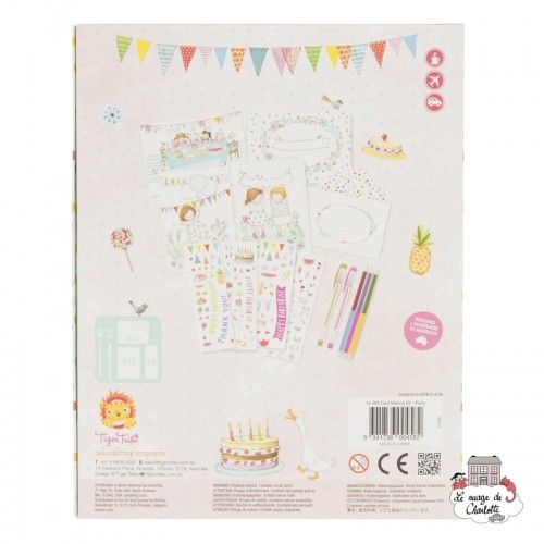 Card Making Kit - Fête - TTE-14-009 - Tiger Tribe - Boîtes créative - Le Nuage de Charlotte