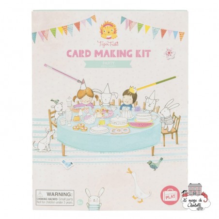 Card Making Kit - Party - TTE-14-009 - Tiger Tribe - Creative boxes - Le Nuage de Charlotte