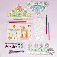 Paper Crowns - Princess gems - TTE-14-015 - Tiger Tribe - Creative boxes - Le Nuage de Charlotte