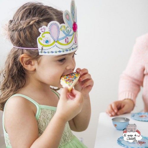 Paper Crowns - Princess gems - TTE-14-015 - Tiger Tribe - Creative boxes - Le Nuage de Charlotte