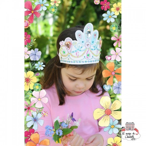 Paper Crowns - Princess gems - TTE-14-015 - Tiger Tribe - Creative boxes - Le Nuage de Charlotte