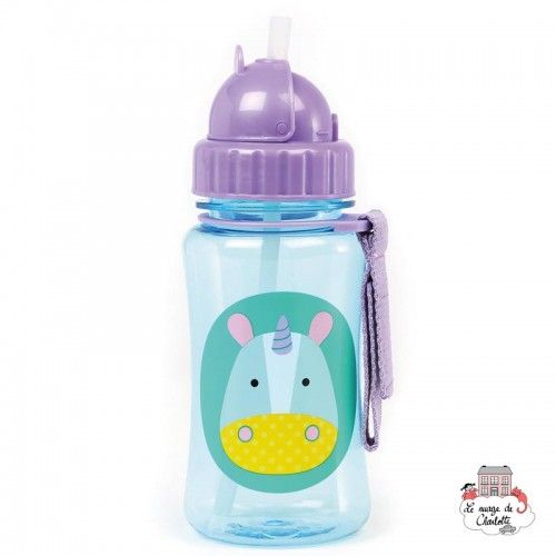 Zoo Straw Bottle - Unicorn - SKP-252332 - Skip Hop - Gourds and cups - Le Nuage de Charlotte