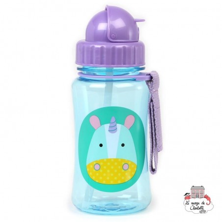 Zoo Straw Bottle - Unicorn - SKP-252332 - Skip Hop - Gourds and cups - Le Nuage de Charlotte