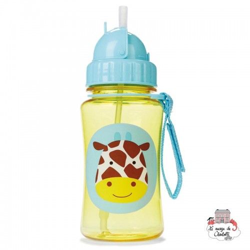 Zoo Straw Bottle - Giraffe - SKP-252315 - Skip Hop - Gourds and cups - Le Nuage de Charlotte