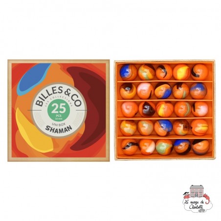 Marbles Box - Shaman - Uni Box - B&C-UNIBOX-08 - Billes & Co. - Marble Games - Le Nuage de Charlotte